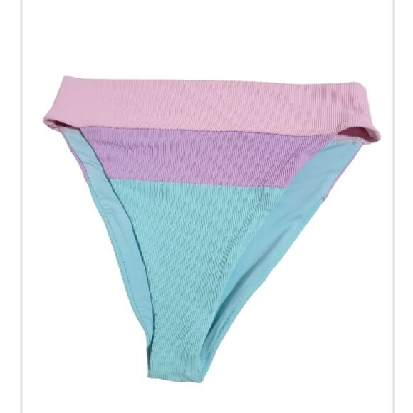 Beach Riot Alexis Colorblock Bikini Bottom - Picture 2 of 3